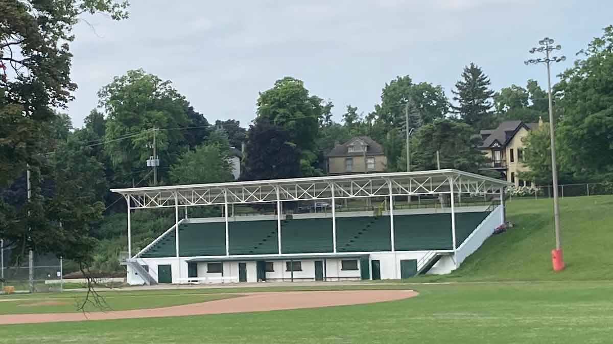 Dickson Park Grandstand reopend after renovations